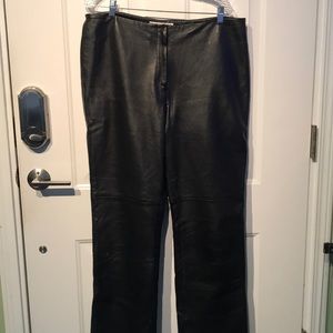 Leather pants
